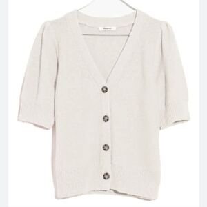 Madewell Short Sleeve Cardigan